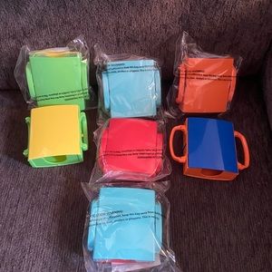 NWT Lot of juice box/pouch holders